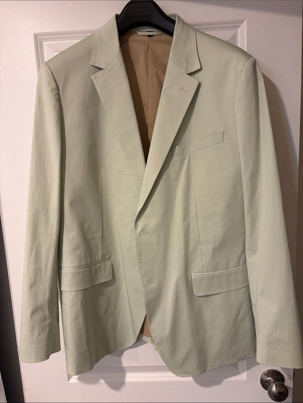 Bonobos Pale Mint Single-Breasted Blazer